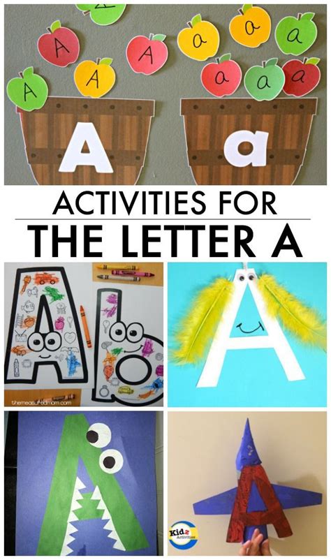 letter a activities preschool